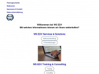 ws-edv.de Webseite Vorschau