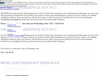 sylterputzservice.de Webseite Vorschau