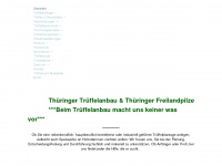 thüringer-trüffelanbau.de Webseite Vorschau