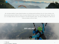 tandemfliegen-berchtesgaden.de Webseite Vorschau