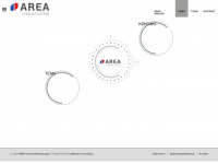 area-gebaeudetechnik.at Webseite Vorschau