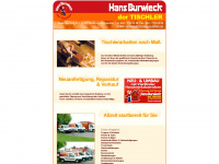 tischlerei-burwieck.de Webseite Vorschau
