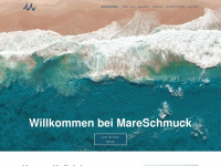 mareschmuck.de Webseite Vorschau