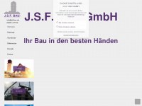 jsf-bau.de Webseite Vorschau