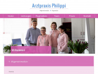 arztpraxis-philippi.de Webseite Vorschau