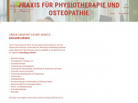 physio-lindenpark.ch Webseite Vorschau