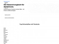 tierarztvergleich.ch Webseite Vorschau