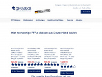 dmasks.de Webseite Vorschau