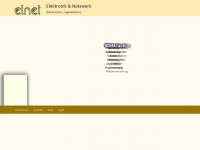 elnet.ch Webseite Vorschau