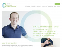 florian-haselsteiner.at Webseite Vorschau