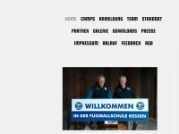 fussballschule-kessen.de Webseite Vorschau