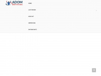 adom-services-gmbh.de Webseite Vorschau