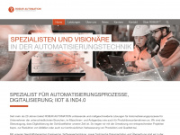 robur-automation.com Webseite Vorschau