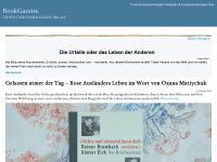 bookgazette.xyz Webseite Vorschau