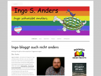ingoschreibtanders.blog Webseite Vorschau