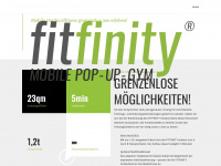 fitfinity.de Webseite Vorschau