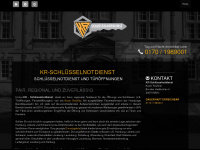 kr-schluesselnotdienst.de Webseite Vorschau