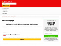 dealz.ch Webseite Vorschau