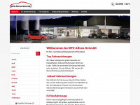 kfz-alfons-schmidt.de Webseite Vorschau