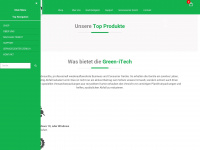 green-itech.ch Webseite Vorschau