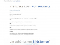 ebenvonracknitz.de Webseite Vorschau