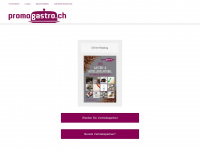 promogastro.ch Webseite Vorschau