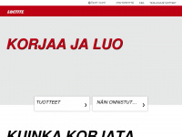 loctite-consumer.fi Webseite Vorschau