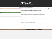 petmania.nl Webseite Vorschau