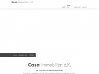 casa-immo.org Webseite Vorschau
