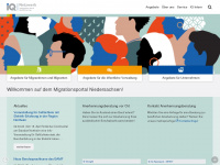 migrationsportal.de Webseite Vorschau