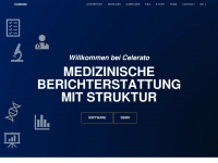 celerato.ch Webseite Vorschau