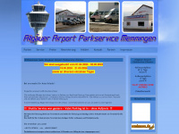 airport-parkservice.com Webseite Vorschau