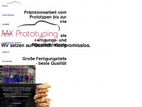 mxprototyping.de Webseite Vorschau