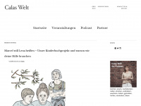 calas-welt.de Webseite Vorschau