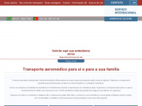central-ambulancia-aerea.pt Webseite Vorschau