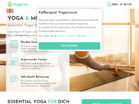 yogalinz.at Webseite Vorschau