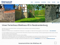 wiekhaus49.de Webseite Vorschau