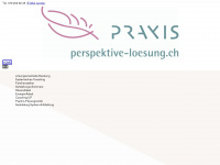perspektive-loesung.ch Webseite Vorschau