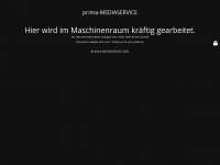 prima-mediaservice.de Webseite Vorschau