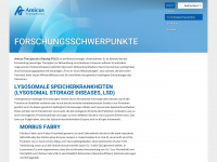 amicusrx.ch Webseite Vorschau