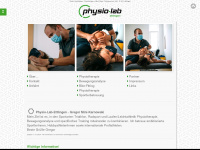 physio-lab-ettlingen.de Webseite Vorschau