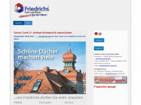 friedrichsdach.de Webseite Vorschau