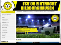 fsv-eintracht-hildburghausen.de Webseite Vorschau