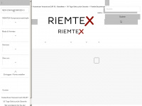 riemtex.de Webseite Vorschau