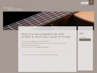 egli-salm-stiftung.ch Webseite Vorschau