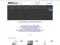 zepodi-shop.de Webseite Vorschau