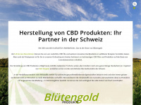 bluetengold.ch Webseite Vorschau