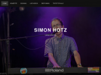 simonhotz.ch Webseite Vorschau