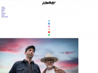 lowray-music.com Webseite Vorschau