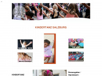 kindertanz.at Webseite Vorschau